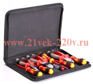 Набор изолированного инструмента до 1000В 9 предметов НИИ-01 КВТ