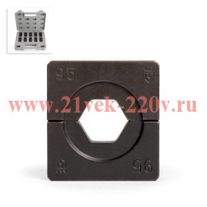 Набор матриц для опрессовки НМ-300-DIN (КВТ) к-кт