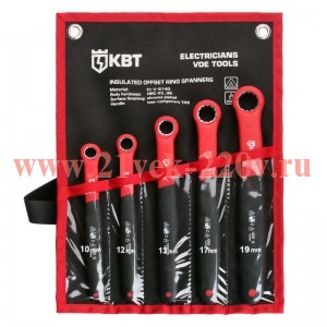 Набор диэлектр. накидных ключей НИИ-07 (КВТ)