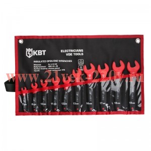 Набор диэлектр. однорожковых ключей 10 шт. НИИ-10 (КВТ)