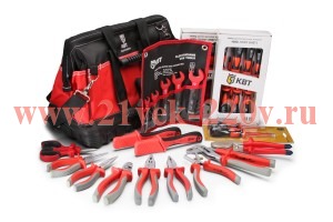 Набор инструментов электрика «1000 Вольт» в сумке НИЭ-04 КВТ