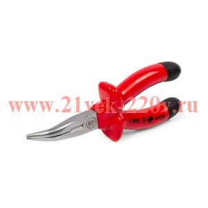 Длинногубцы диэлектрические изогнутые 