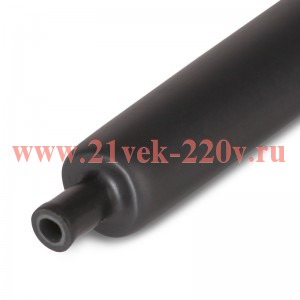 Трубка ТТК(2:1)-25/12.5 черная (КВТ)