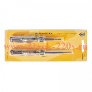 Набор индикаторных отверток НИО-02Т (КВТ)