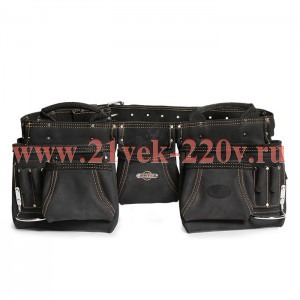 КВТ Сумка-пояс монтажника кожаная СК-12