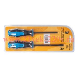 КВТ Набор отверток из стали S2 