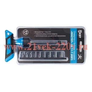 КВТ Набор отвертка с битами торцевая 