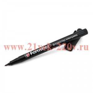 Фломастер электрика маркировочный ФМ-1.0 черн. Fortisflex 83403