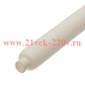 Трубка ТТК(3:1)-3/1 бел. (уп.10м) КВТ 84859
