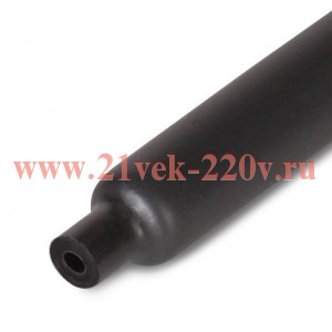 Трубка термоусадочная клеевая ТТК-(3:1)-40/13 черн. 1м КВТ 85069