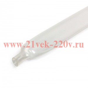 Трубка термоусадочная ТУТ (HF)-3/1.5 прозр. КВТ 85116