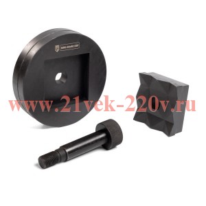 Матрица для пробивки отверстий МПО-90х90 (комплект) КВТ 85310