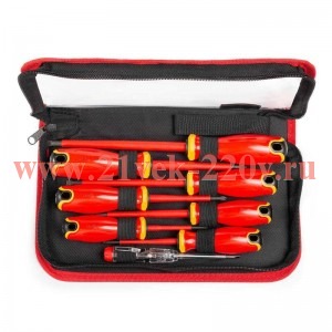 Набор диэлектрических отверток НИО-2206-S ПРОФИ КВТ 88925