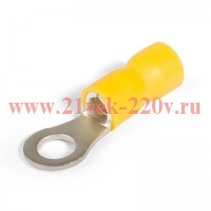 Наконечник кабельный кольцевой изолированный НКИ 6.0-5 EasyFix КВТ 90896