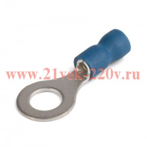 Наконечник кабельный кольцевой изолированный НКИ 2.5-6 EasyFix КВТ 90893