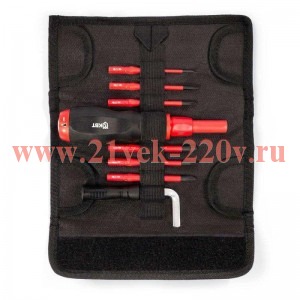 Набор диэлектрических отверток НИО-3306 СЛИМ КВТ 90952