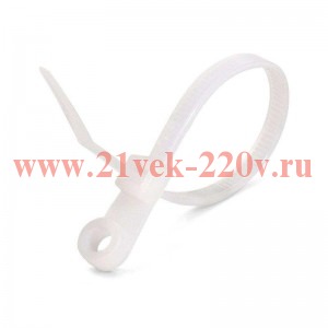 Хомут нейлоновый КСО 5х300 бел. (уп.100шт) Fortisflex 90334
