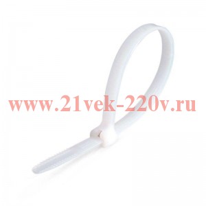 Хомут нейлоновый КСЗ 5х250 бел. (уп.100шт) Fortisflex 90332