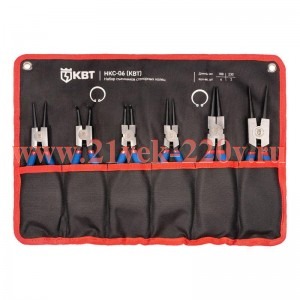 Набор кольцесъемников НКС-06 МАСТЕР КВТ 92036