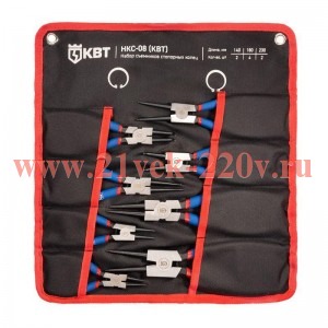 Набор кольцесъемников НКС-08 МАСТЕР КВТ 92037