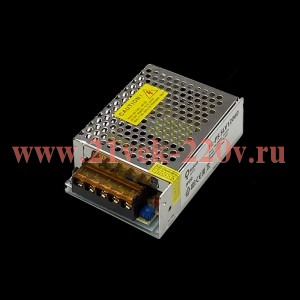 Блок питания FL-PS SLV12060 Pout= 60Вт, Uout=12В, IP20, 118x78x36мм для светодидной ленты FOTON