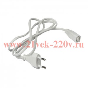 Сетевой кабель с вилкой 1100mm для FL-LED Т5