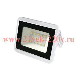 Прожектор светодиодный FL-LED Light-PAD 10W PlasticWhite 2700К 1000Лм 100x80x25мм пластиковый корпус
