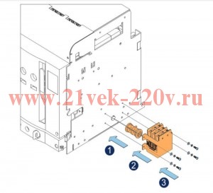 Индикация положения выключателя в корзине AD YON PSW-AD