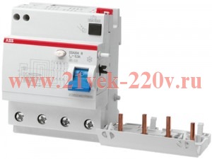 ABB DDA2 Блок.диф.тока 4мод. DDA204 AC-63/0,03 2CSB204001R1630