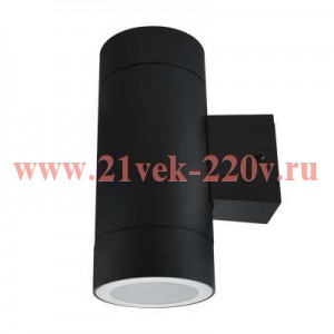 Светильник светодиодный GX53S-2B-ЦИЛИНДР GX53 IP65 230В уличный двусторон. подсветка черн. IN HOME 4