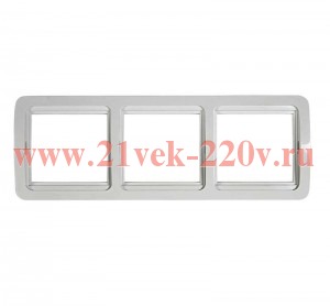 Рамка 3-м CLASSICO 2303H бел. ASD / IN HOME 4680005959945