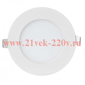 Светильник ДВО RLP-eco 24Вт 230В 160-260В 4000К 1680лм 300/285мм бел. IP40 IN HOME 4690612007991