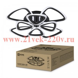 Светильник светодиодный ELEGANT SANSA-120В 120Вт 230В 3000-4000-6500К 8400лм 650х650х130мм с пультом