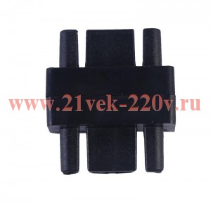 Коннектор шинопровода SC-1B-TL TOP-LINE прямой черн. IN HOME 4690612029351