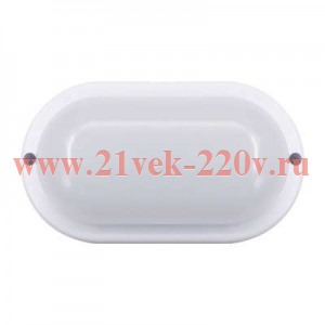 Светильник светодиодный СПП-ОВАЛ 12Вт 230В 6500К 960Лм IP65 герметичный IN HOME 4690612031361