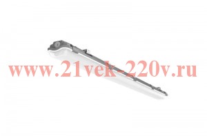 Светильник ССП-458 2хLED-Т8-600 G13 IP65 230В 666х86х55мм герметичный под LED-лампу бел. IN HOME 469