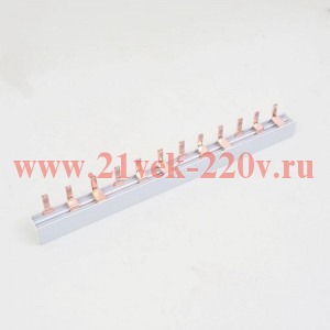 Шина соединительная BBS-MD63 типа PIN 3 полюса 18 присоединений для модульной аппаратуры DKC BBS-MD6