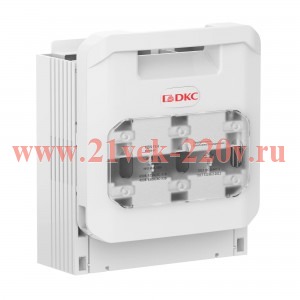 Выключатель горизонтальный предохранитель разъединитель 630А 3P крепление на монтажную плату DKC FSH