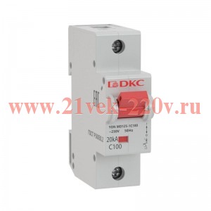 Выключатель автоматический модульный YON MD125-1C100-8ln DKC MD125-1C100