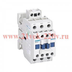 Контактор NC8-25/W 3P 25А AC/DC (24-60В) 1НО+1НЗ (R) CHINT 572294