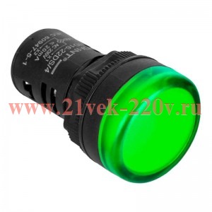 Индикатор ND16-22DS/4 АС220В (R) зел. CHINT 592720