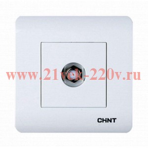 Розетка ТV-SAT CHINT 715393