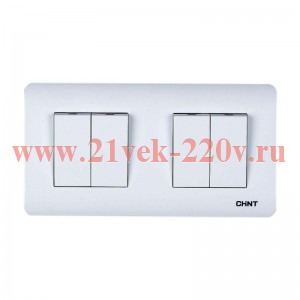 Выключатель 4-кл.10А 250В CHINT 715398