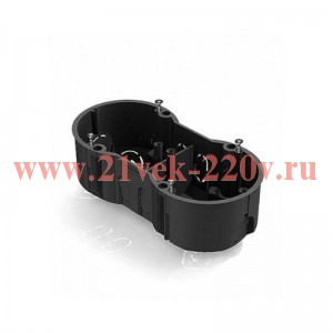 Коробка распаячная для скрытого монтажа в полых стенах D80х40мм (с пластик. зажимами) CHINT 8820007