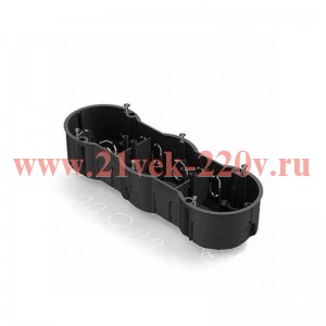 Коробка распаячная для скрытого монтажа в полых стенах 92х92х45мм (с пластиковыми зажимами) CHINT 88