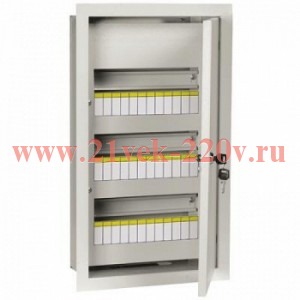 Корпус металлический ИЭК Titan3 ЩРв-36з-3 (3х12) модулей УХЛ3 IP31 белый MKM14-V-36-31-TW