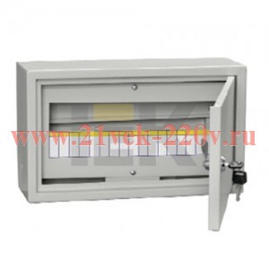 Щит металлический ИЭК TITAN 3 ЩРн-18з-1 18 модулей навесной 265х440х120 УХЛ3 IP31 белый MKM13-N-18-31-Z