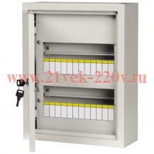 Корпус металлический ИЭК Titan3 ЩРв-24з-3 (2х12) модулей УХЛ3 IP31 белый MKM14-V-24-31-TW