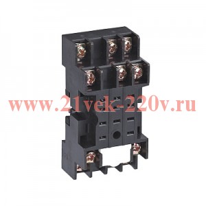 Розетка CZY11А-E для JZX-22F(D) 3 контакта (R)