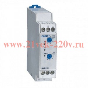 Реле контроль фаз NJB1-X AC380В (R)